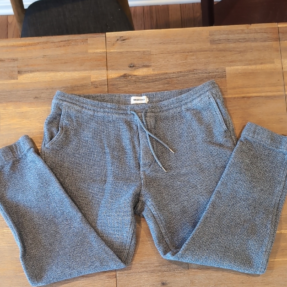 Taylor Stitch XL Organic Woven Cotton Apres Gray Pant